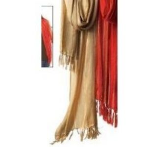 Glam 'N' Gorgeous Summer Scarf Tan By Avon
